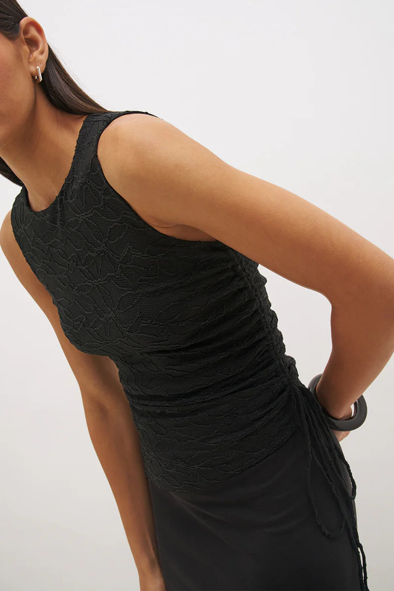MON RENN WILLOW DRESS | BLACK