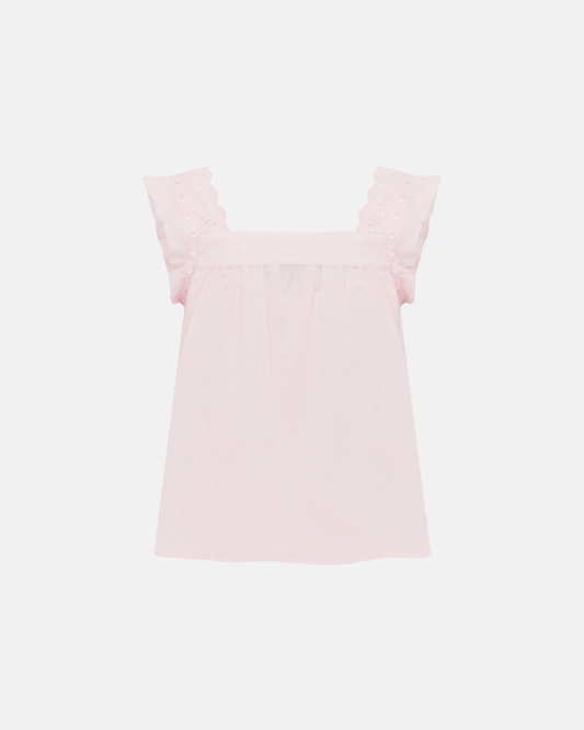 Olga Joan Prairie Camisole Petalo