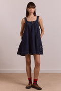 IMMY MINI DRESS | DARK WASH