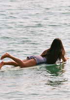 SNAP FRONT BOARDSHORT | LAVENDER