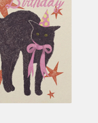 Molly Stredwick A6 Greeting Card Birthday Cat