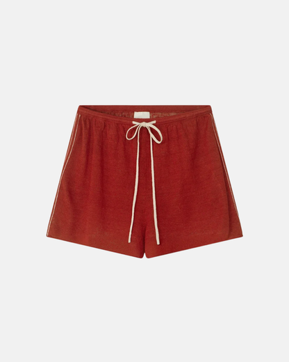 Zulu & Zephyr Red Knit Shorts
