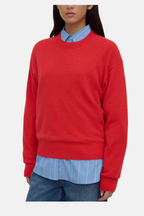CARTER WOOL SWEATER | FLAME