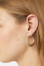 Brie Leon Maddox Earrings Silver