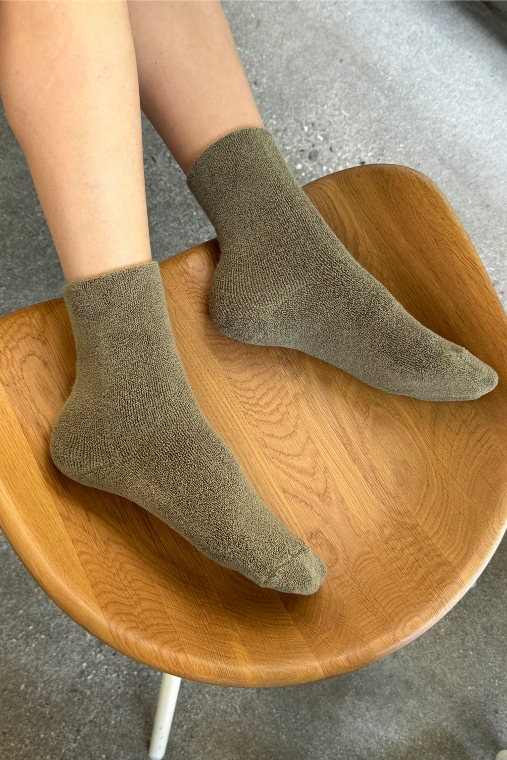 Le Bon Shoppe Cloud Sock Muted Sage