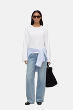 NIKITA WIDE SLEEVE TEE | WHITE