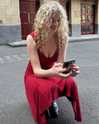 Marsene Kate Dress Red