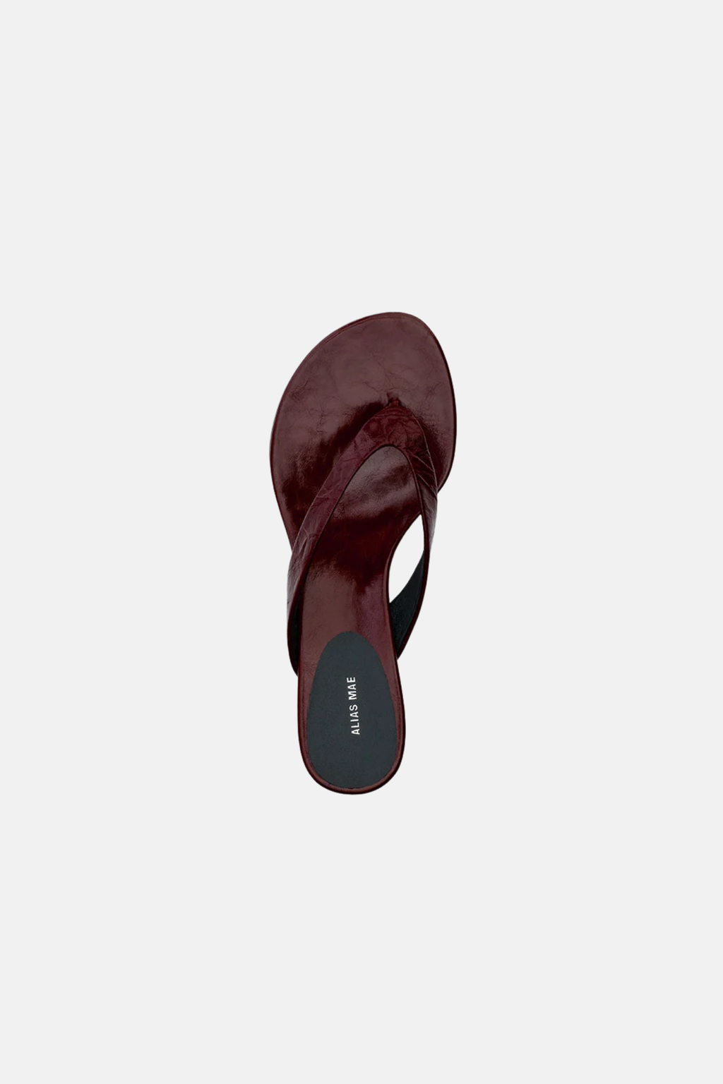 Alias Mae Jilly Burgundy Oily Crinkle Leather