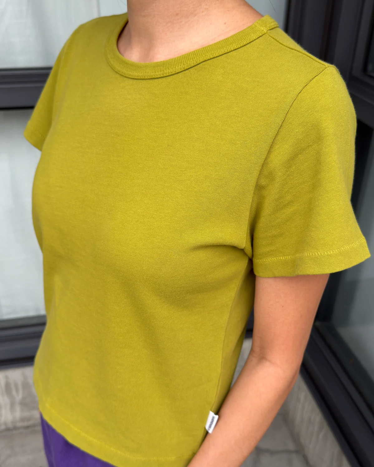 Le Bon Shoppe The Little Boy Tee Golden Olive