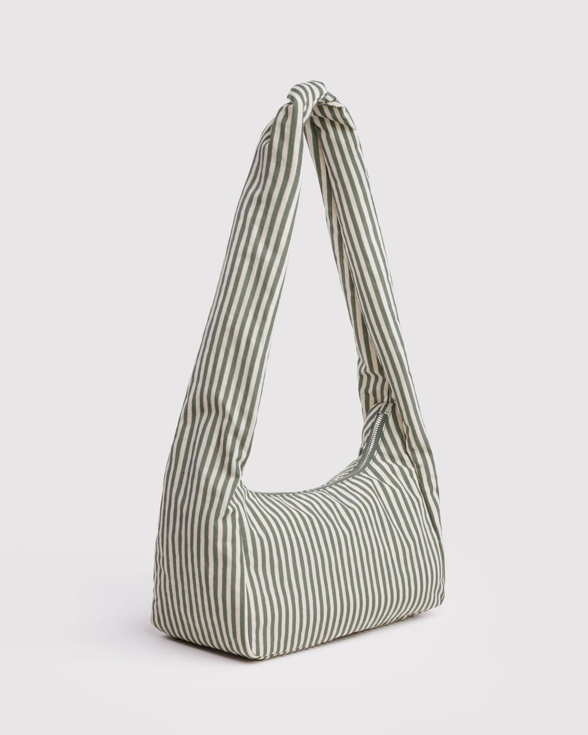 BAGGU NYLON MERINGUE BAG | SAGE STRIPE