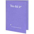 Short Talks You Did This Card
