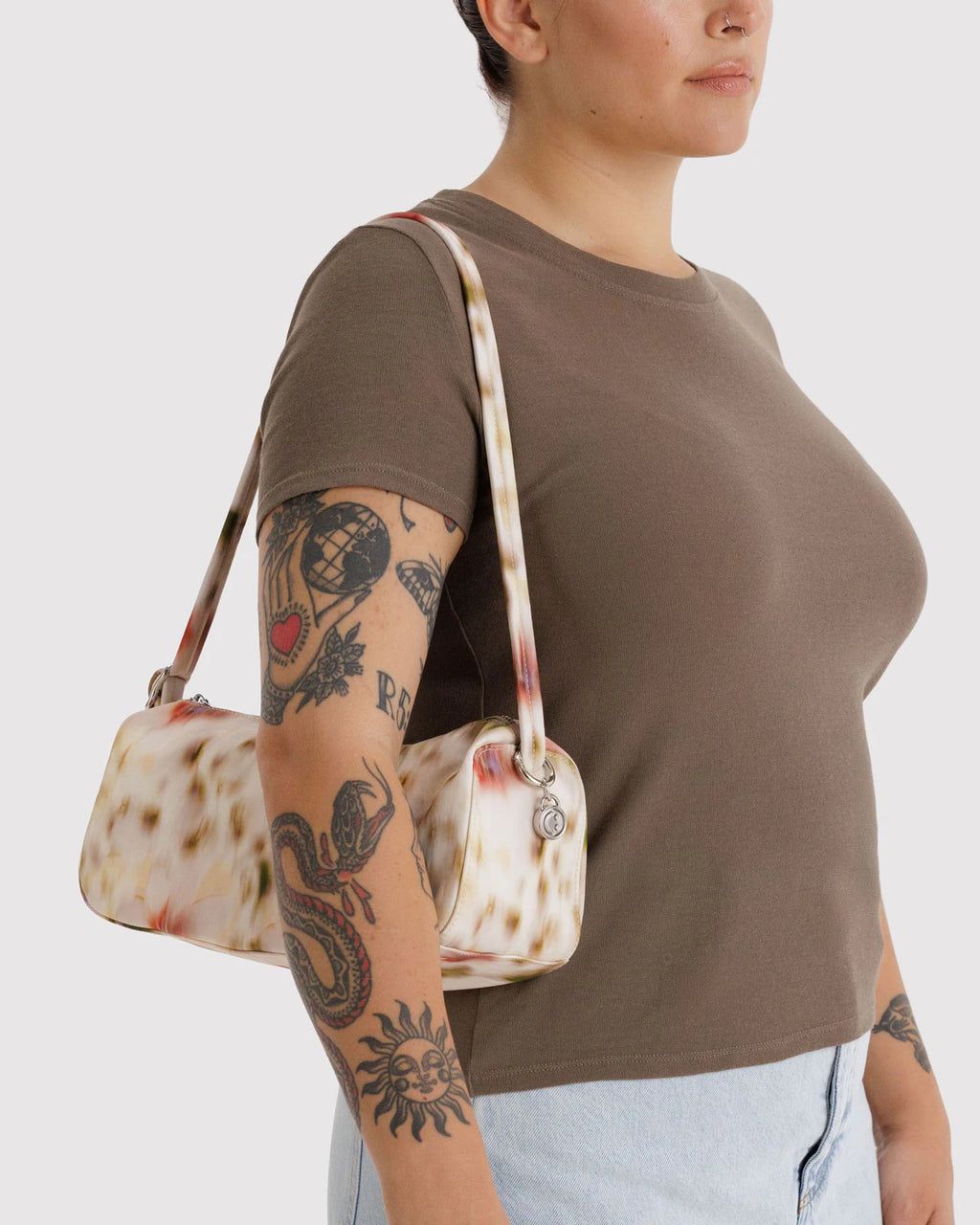 NYLON LOAF BAG | ABSTRACT FLORAL