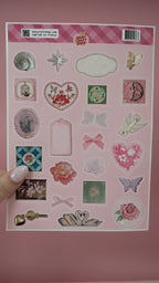 Nany Craft Whimsical August Sticker Sheet