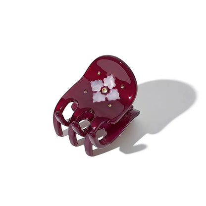 Hey Ricochet Illuminated Mini Claw Burgundy