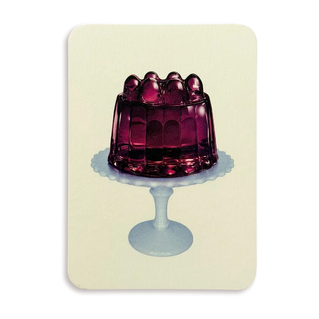 Canonbury Press Amethyst Jelly Greeting Card Birthday Card