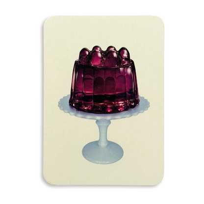 Canonbury Press Amethyst Jelly Greeting Card Birthday Card