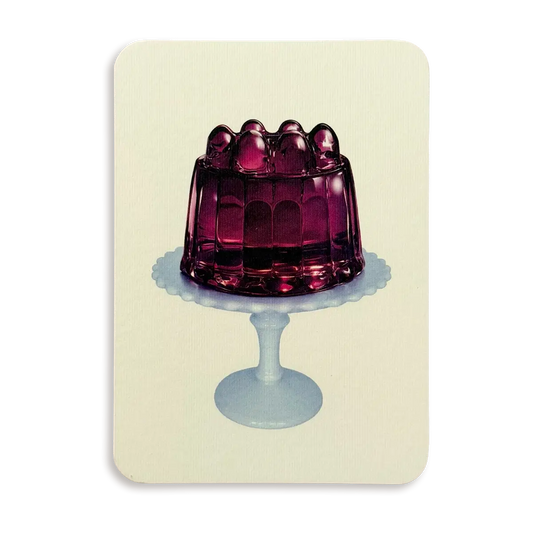 Canonbury Press Amethyst Jelly Greeting Card Birthday Card
