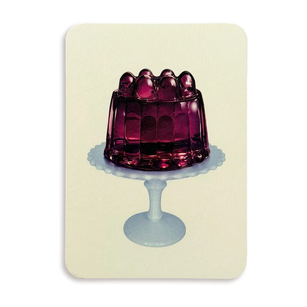 Canonbury Press Amethyst Jelly Greeting Card Birthday Card