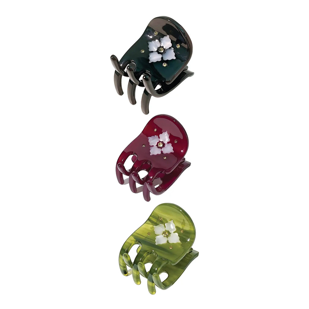 Hey Ricochet Illuminated Mini Claw Burgundy