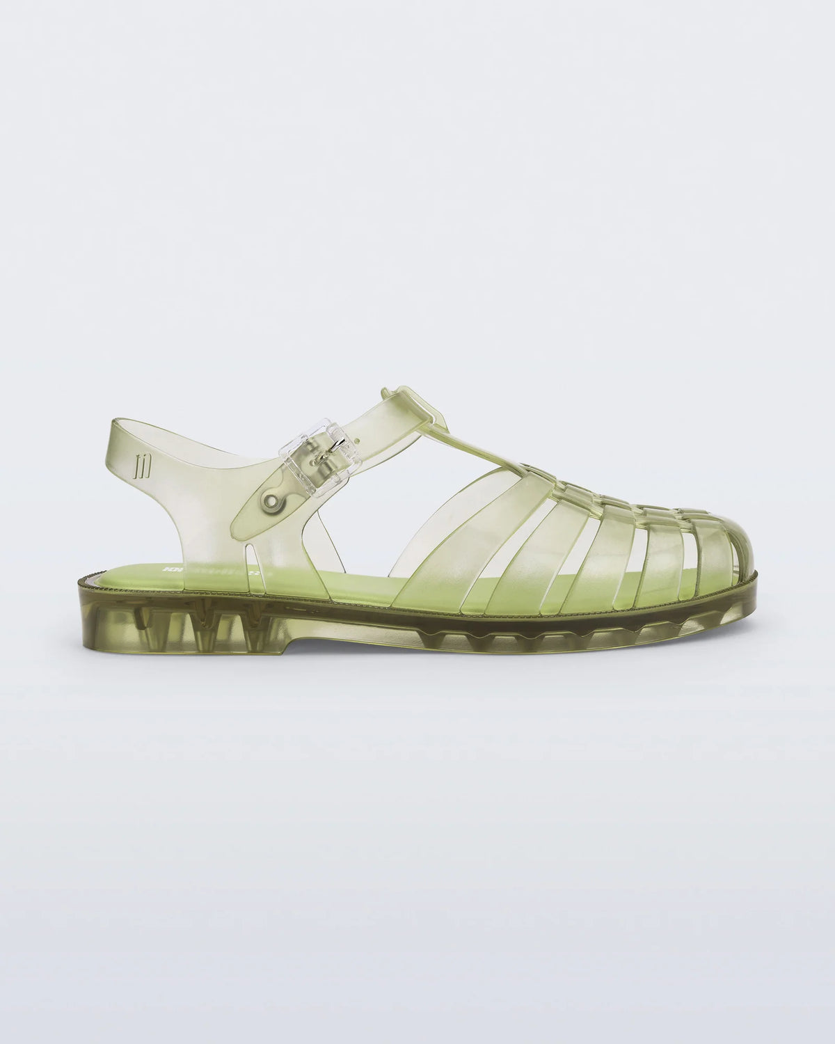 MELISSA POSESSION SANDAL | TRANSPARENT GREEN
