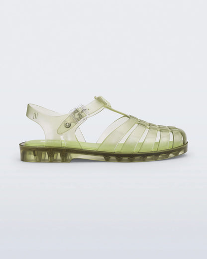 MELISSA POSESSION SANDAL | TRANSPARENT GREEN