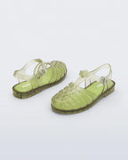 MELISSA POSESSION SANDAL | TRANSPARENT GREEN