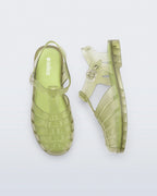 MELISSA POSESSION SANDAL | TRANSPARENT GREEN