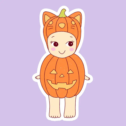 Studio Magari Holographic Pumpkin Baby Sticker