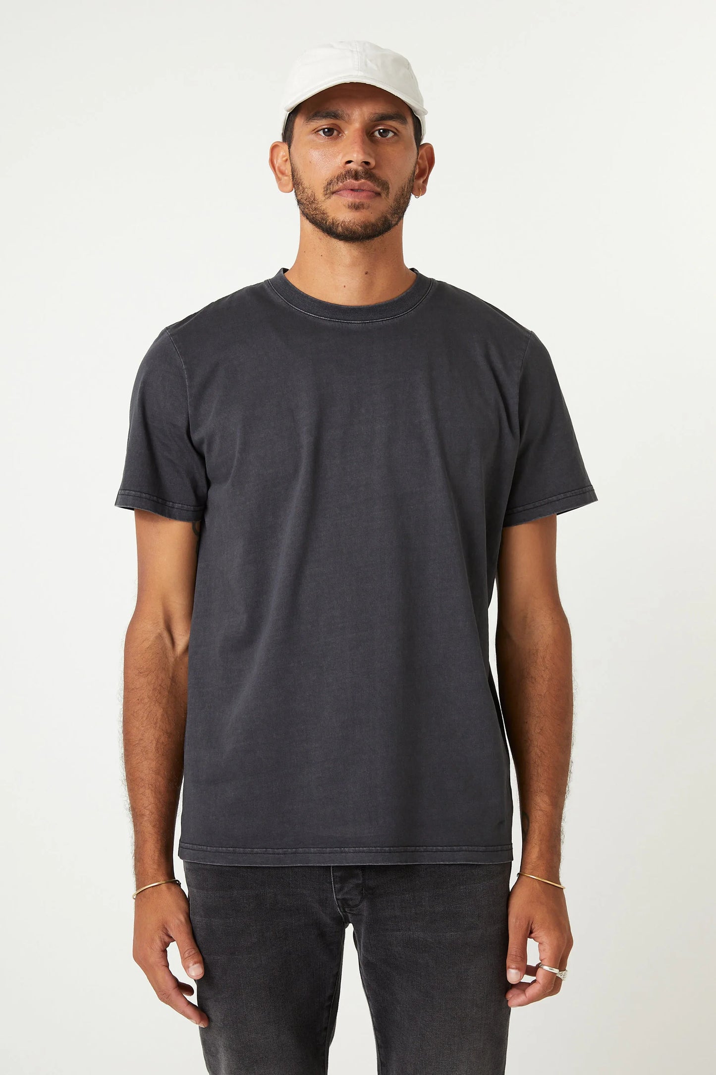 ORGANIC NEUW BAND TEE | BLACK