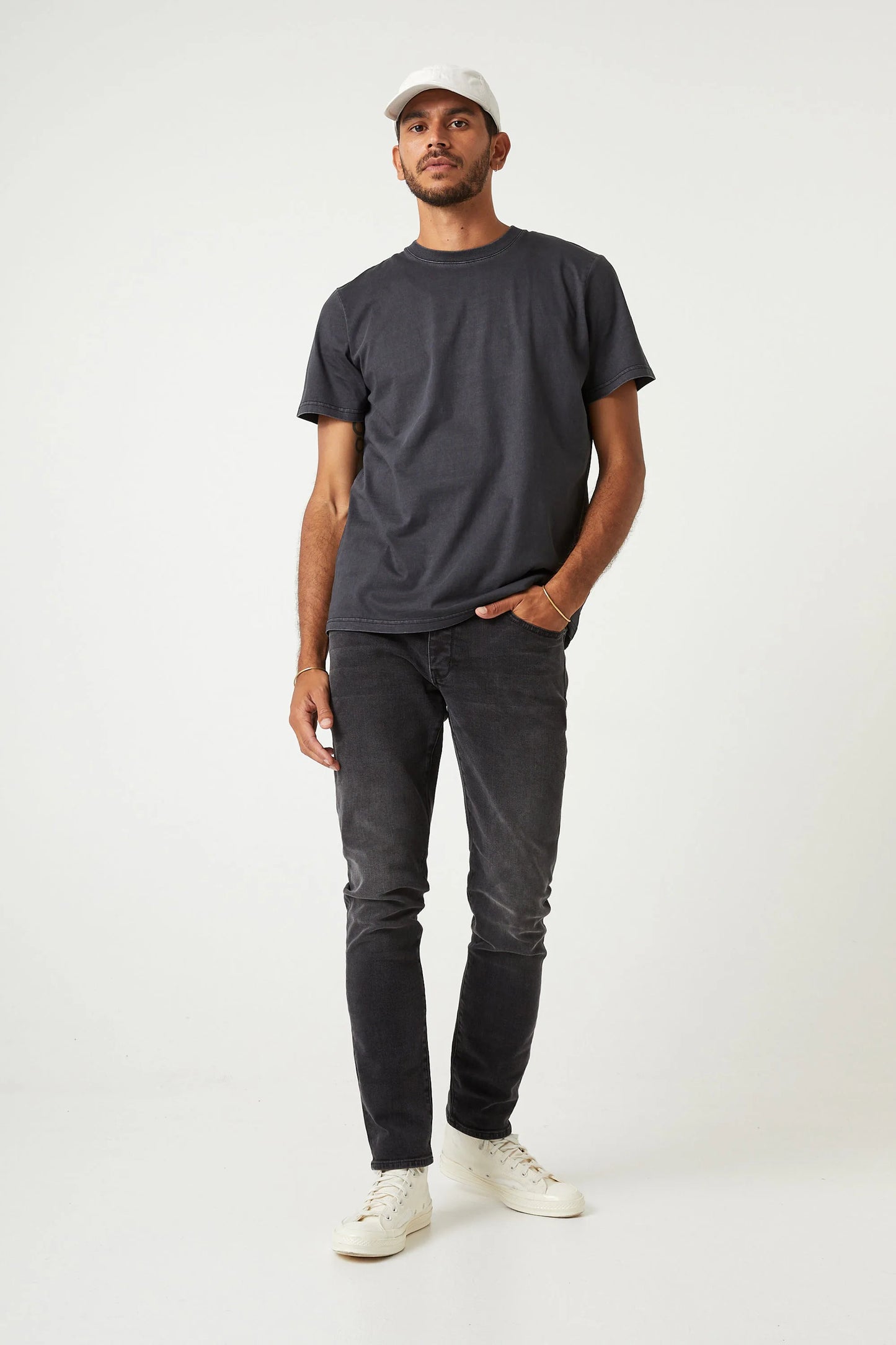 ORGANIC NEUW BAND TEE | BLACK