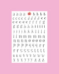 Nany Craft A5 Whimsical Alphabet Sheet