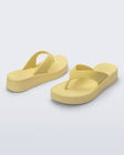 MELISSA SUN FLIP FLOP PLATFORM | YELLOW