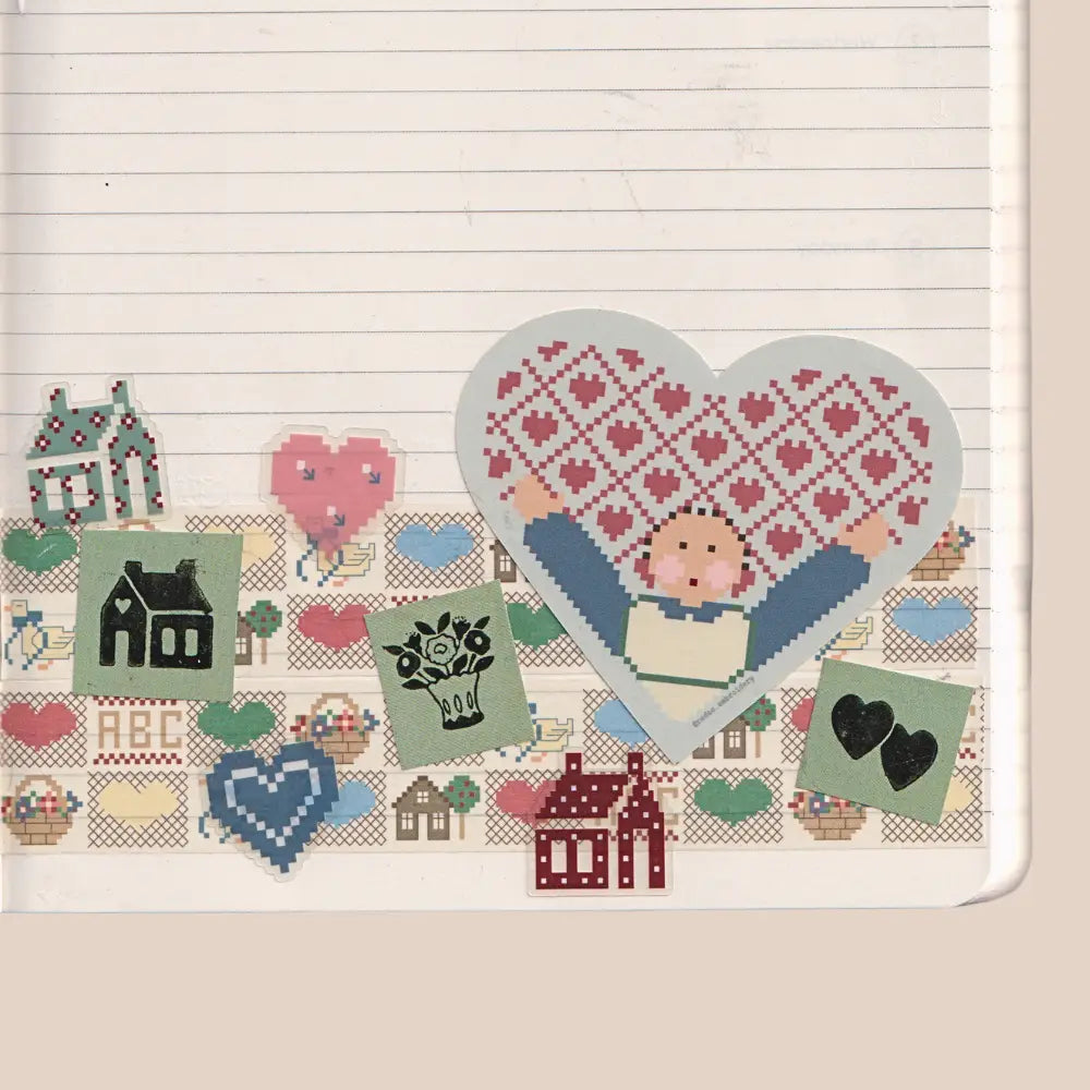 FOREVER HOME CLEAR VINYL STICKER SHEET | RODEO EMBROIDERY