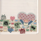 FOREVER HOME CLEAR VINYL STICKER SHEET | RODEO EMBROIDERY