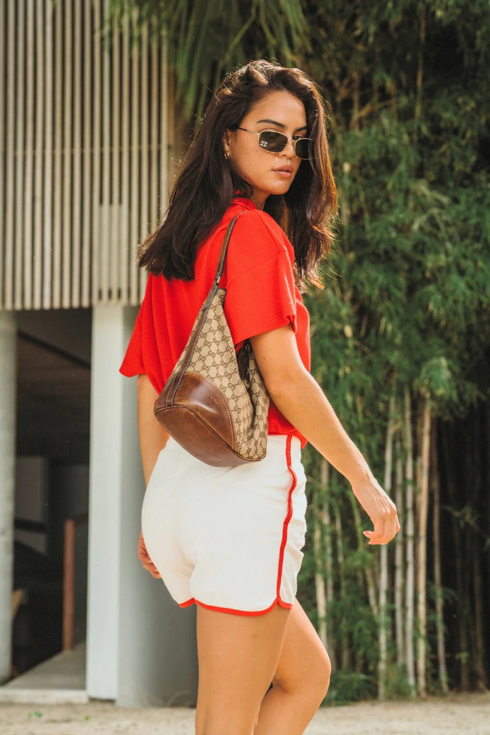 CHILLI TERRY SHORT | WARM WHITE