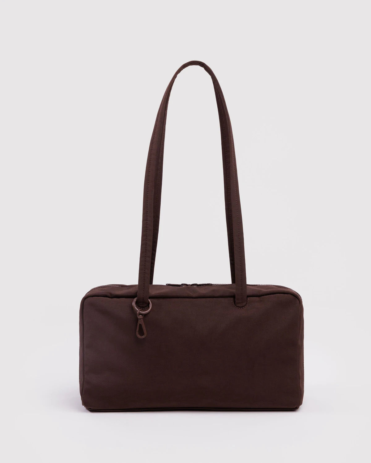 NYLON BOWLER BAG | COFFEE