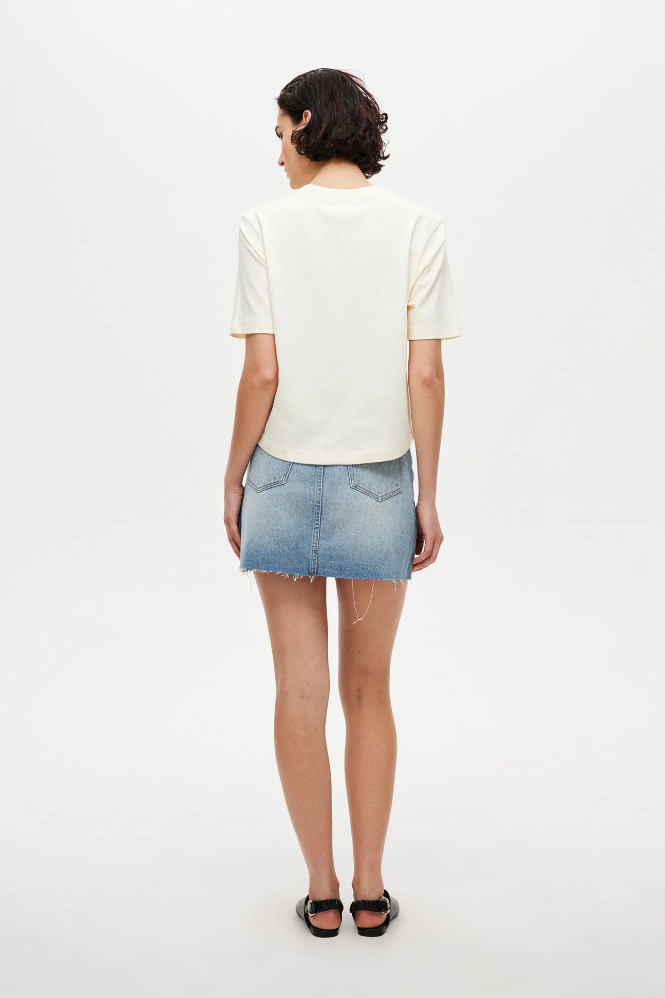 DARCY SKIRT | LIGHT VINTAGE INDIGO