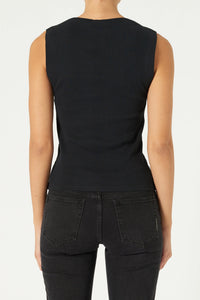 FRENCHIES 90S TOP | BLACK