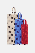 Baggu 3D Zip Set Polka Dot Mix