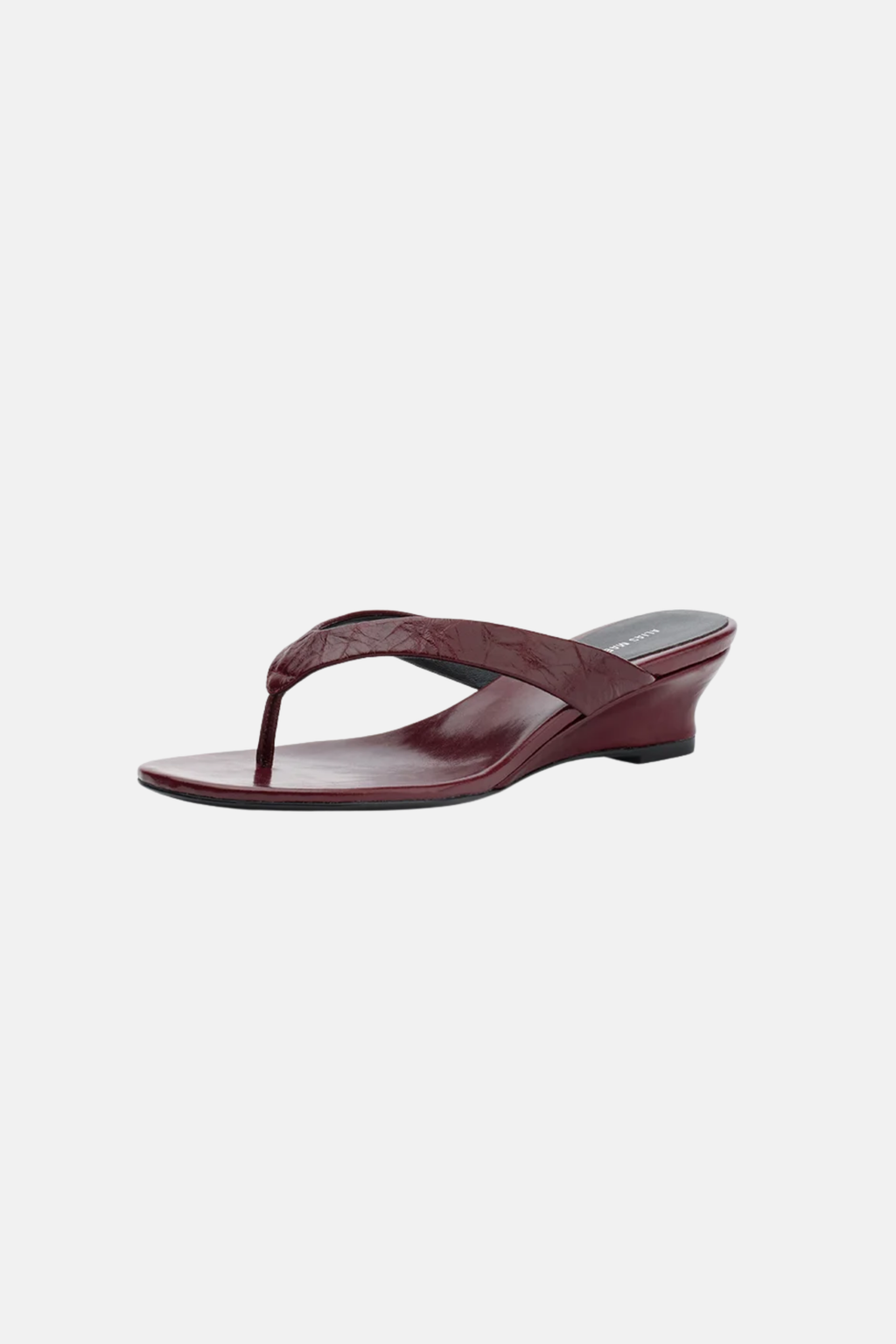Alias Mae Jilly Burgundy Oily Crinkle Leather