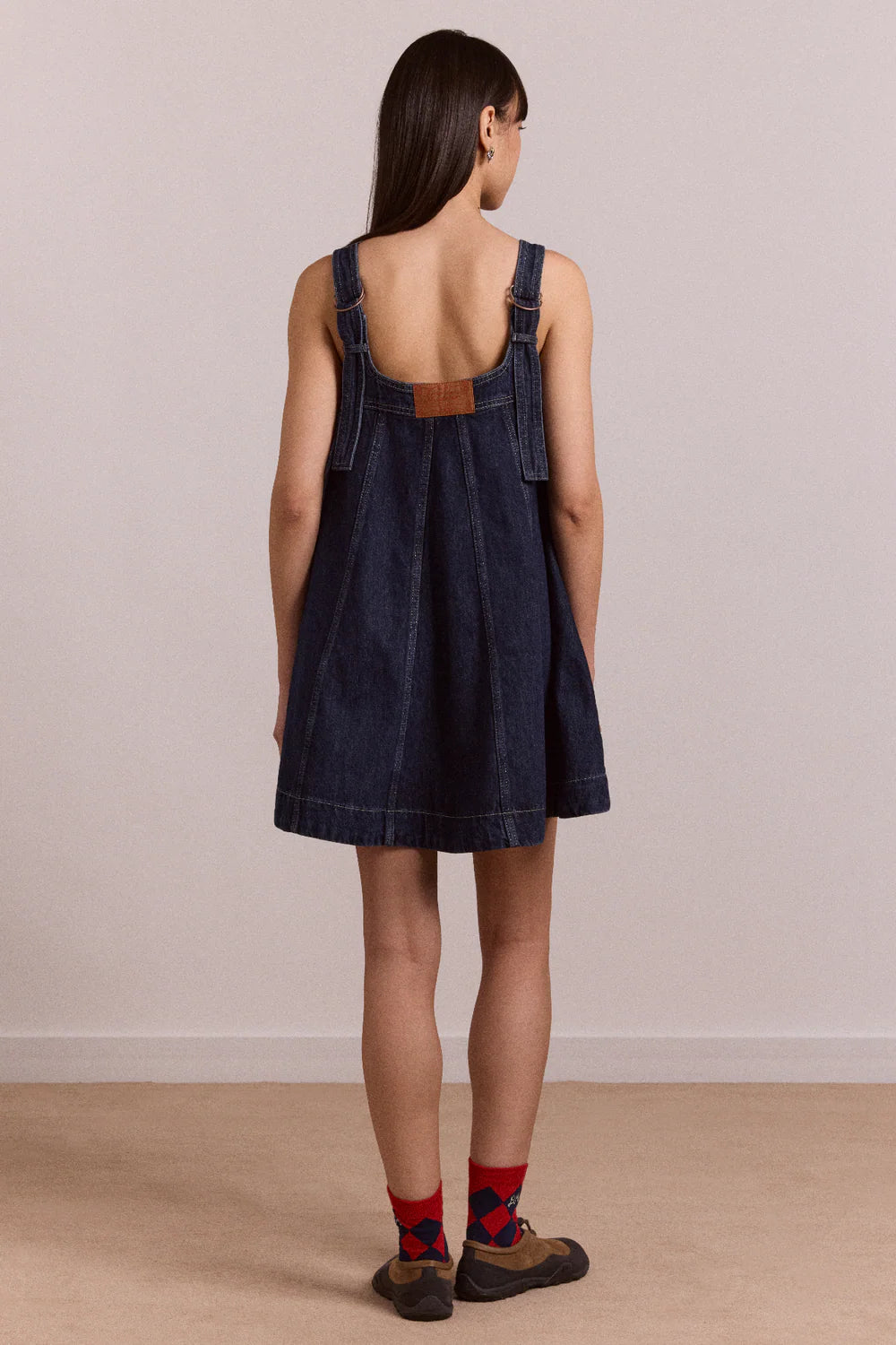 IMMY MINI DRESS | DARK WASH