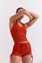 SCRUNCH SHORTS | CHILLI