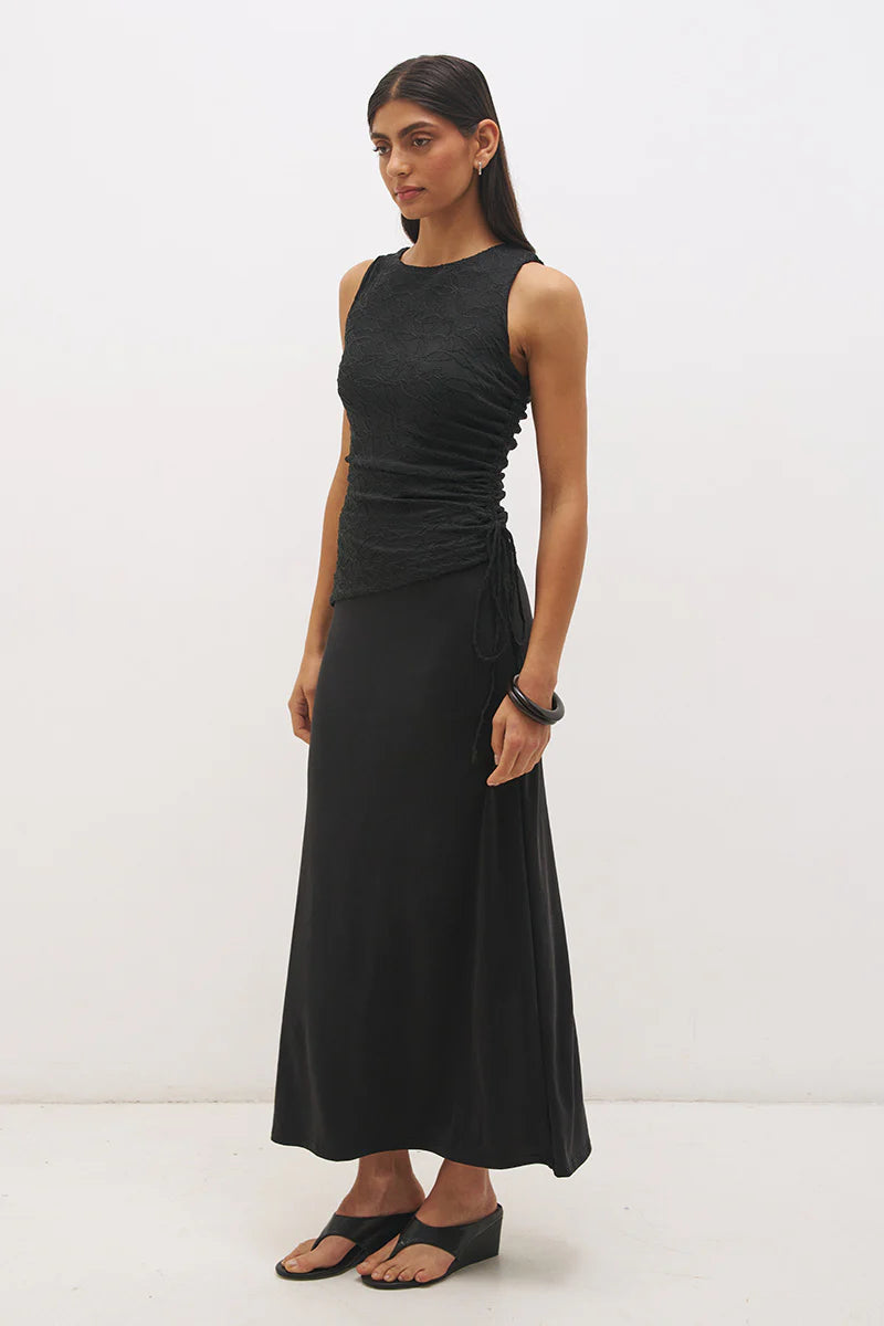 MON RENN WILLOW DRESS | BLACK