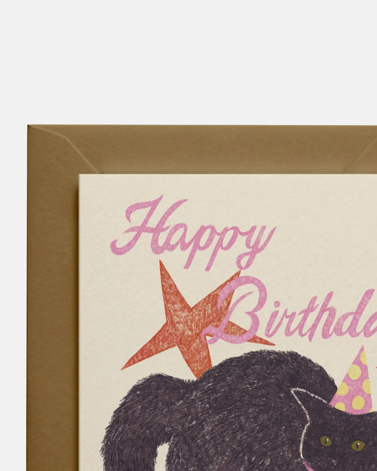 Molly Stredwick A6 Greeting Card Birthday Cat