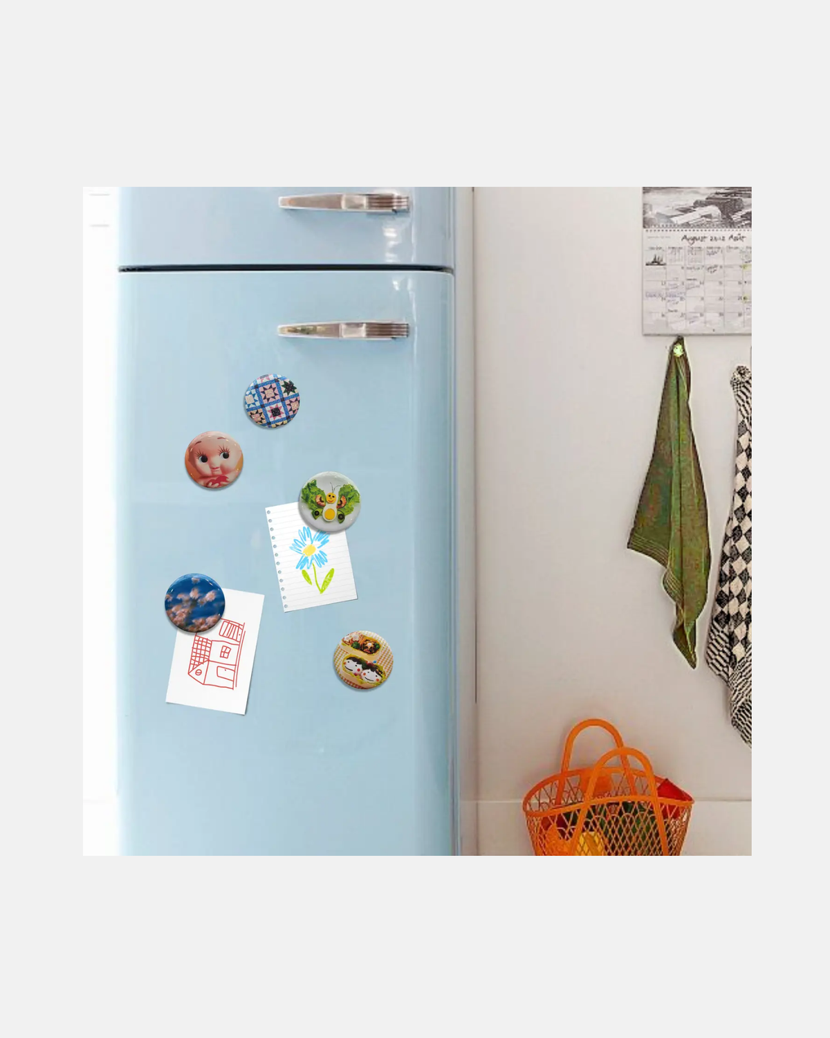 Riley Grae ASCII House Magnet