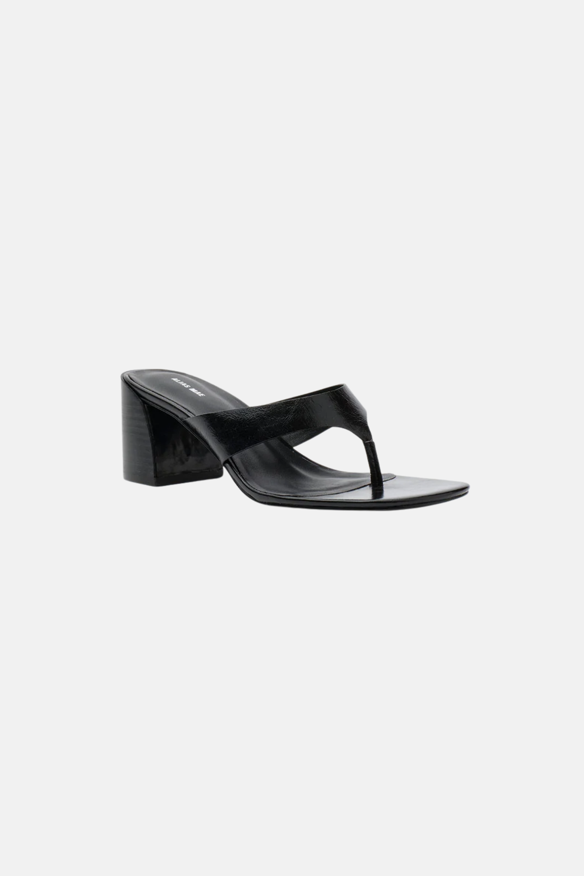 Alias Mae May Black Oily Crinkle Leather