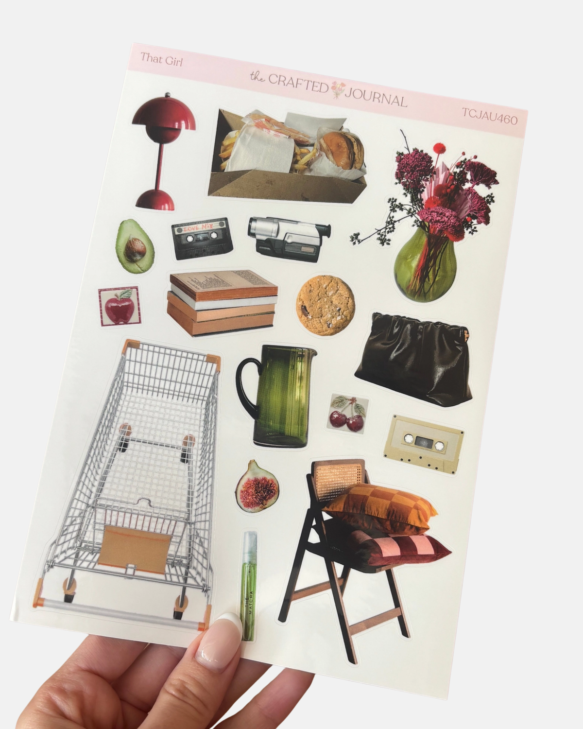 The Crafted Journal It Girl Sticker Sheet