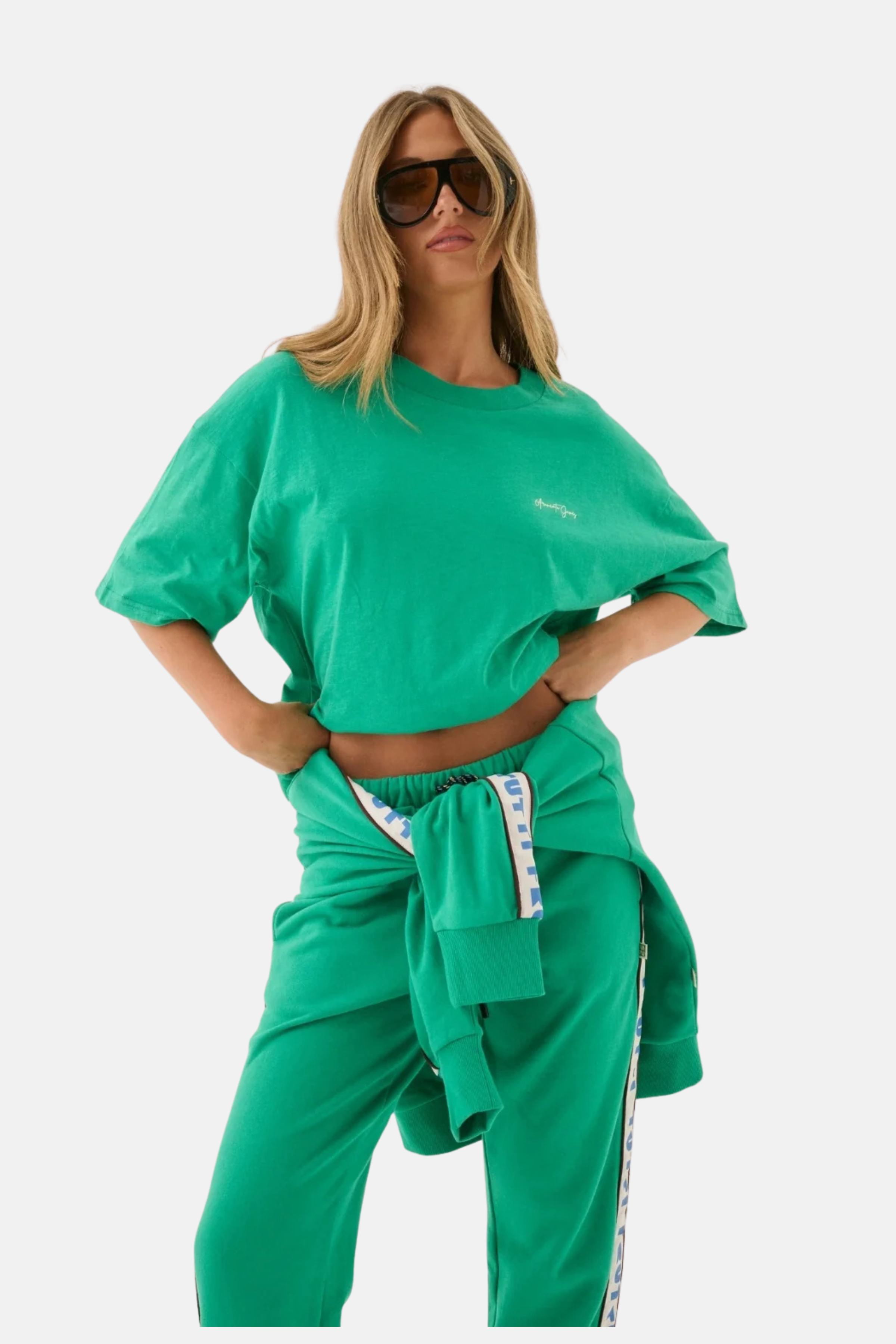 Araminta James Tutti Oversized Tee Kiwi