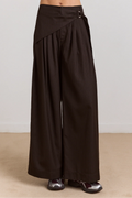 FABIA TROUSER | CHOC PINSTRIPE
