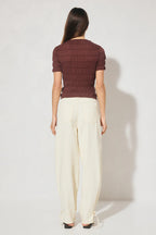 VEGA KNIT TOP | PLUM
